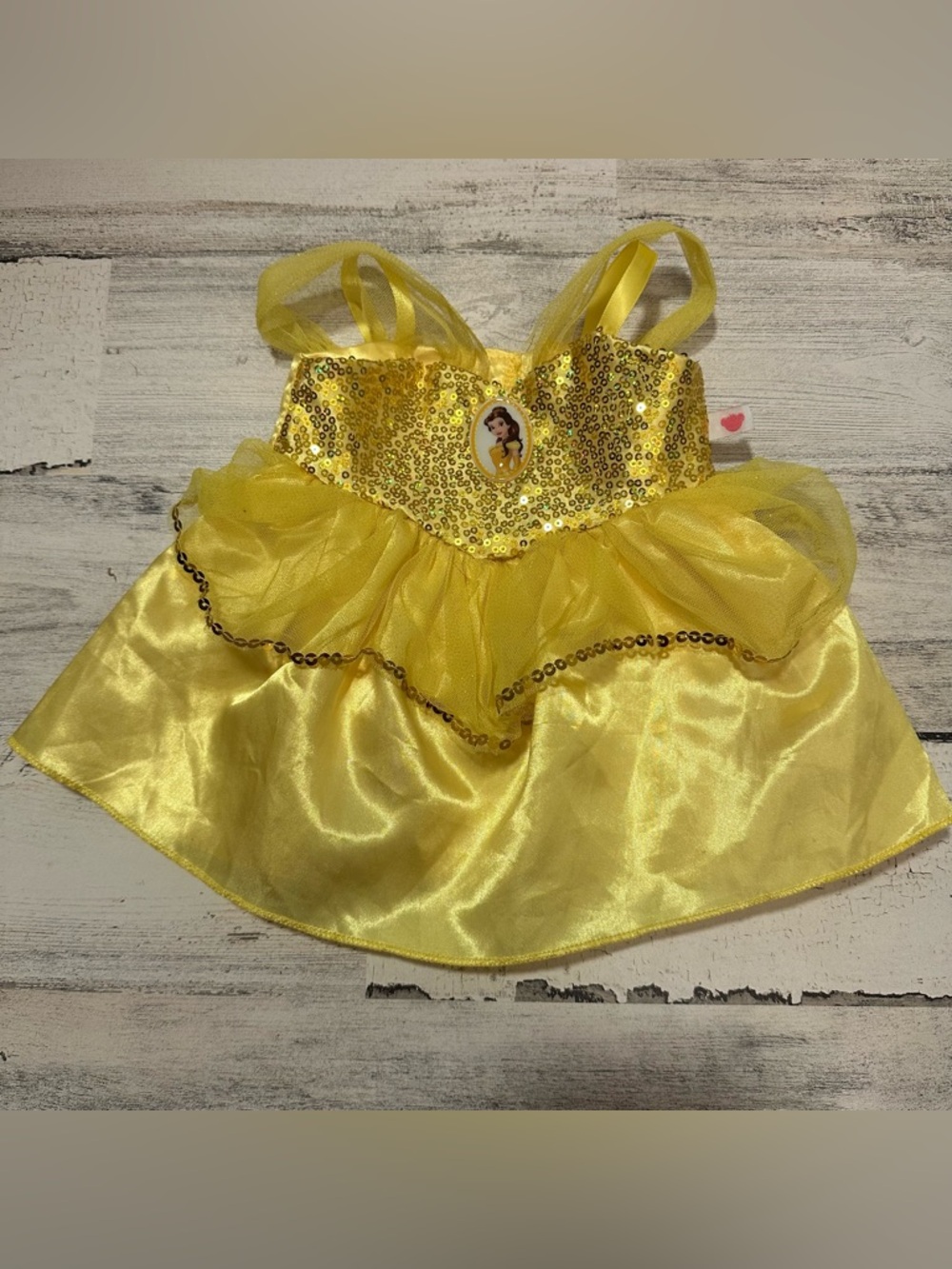 Build a Bear Disney Belle Dress